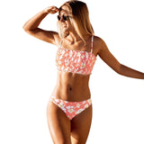 Traje de baño floral